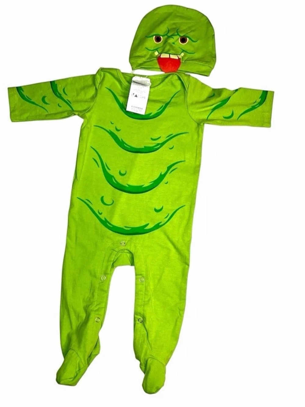 NEW Ghostbusters Slimer Baby Onesie 6-12M